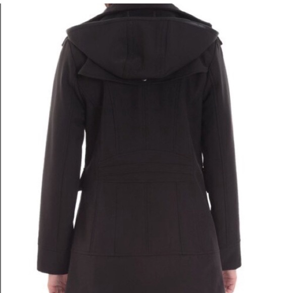 Badgley Mischka Black Paneled Thermotech Jacket - Picture 3 of 16